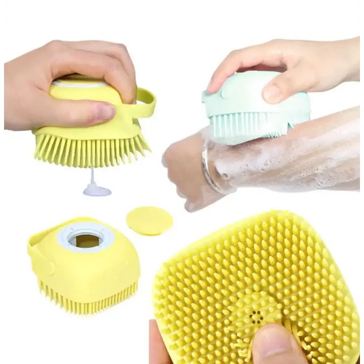 Cute Dog Bath Brush