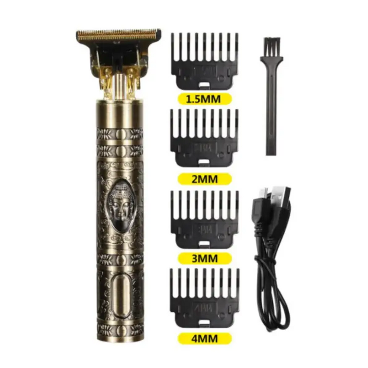 USB Vintage Electric Hair Trimmer Professional