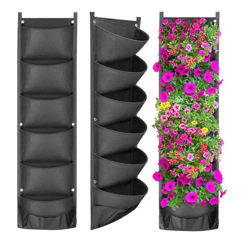 Vertical Hanging Garden Flower Pots