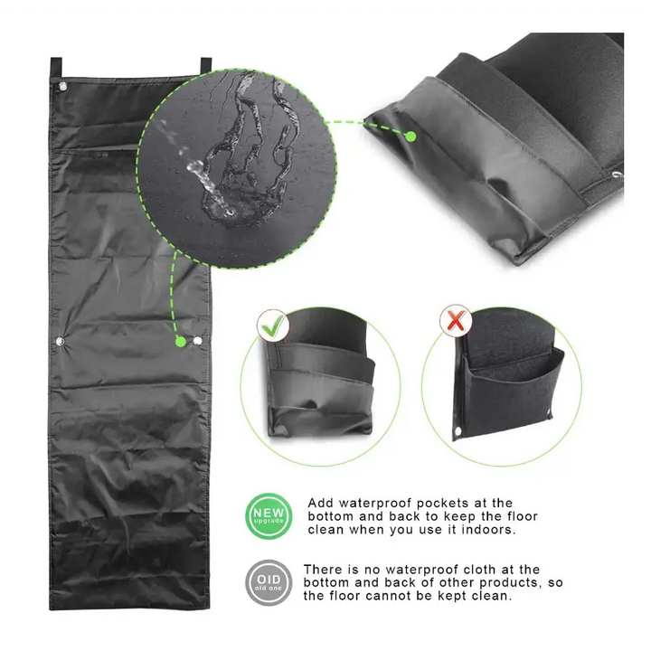 Vertical Hanging Garden Flower Pots